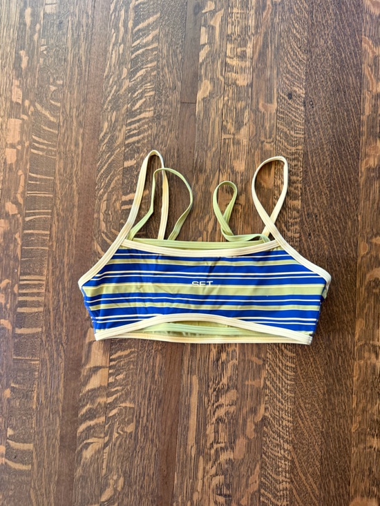 SET Active Other - SET Active Stripe Bra in Toucan